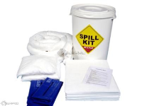 65 Litre Oil and Fuel Spill Kit in Plastic Drum