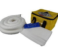 35 Litre Oil and Fuel Spill Kit in a Cube Carry Bag