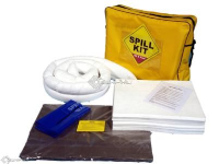 50 Litre Oil and Fuel Spill Kit in a Shoulder Bag With Drain Cover