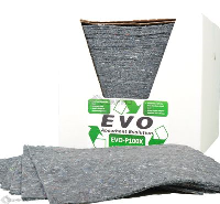 100 EVO Natural Fibre Absorbent Pads in Dispenser Box