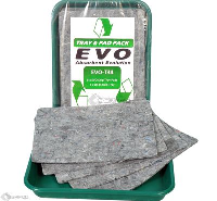 5 EVO Natural Fibre Absorbent Pads with 41x31 drip tray