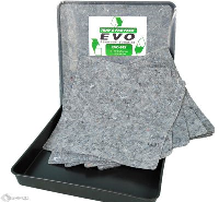 10 EVO Natural Fibre Absorbents with 60x60 drip tray
