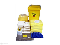 350 Litre Chemical Spill Kit in Wheeled Bin