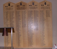 High Quality Sport Club Honour Boards In Oxted