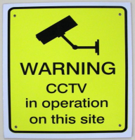 Pharmacy Premises CCTV In Operation Warning Signs In Tunbridge Wells