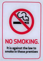 Outdoor No Smoking Signage In Godstone