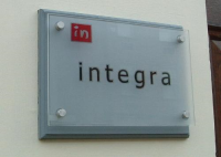 Engraved Perspex Mounted Signage In London