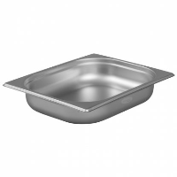 1/2 Gastronorm 65mm Deep stainless steel food containers and pan