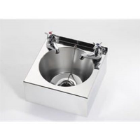 fw240snt wall mounted basin sink 290mm stainless steel No tap holes