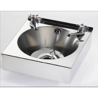 fw290snt No Tap hole wall mounted stainless steel hand wash basin sink