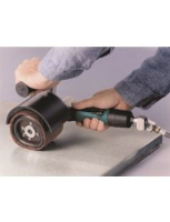 Dynabrade Mini-Dynisher Finishing Tool .4 hp, 7 Degree Offset, 950 RPM, Rear Exhaust, 5/8" (16 mm) Dia. Arbor