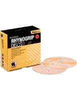 Indasa Rhynogrip Plusline Aluminium Oxide Self-Grip Discs 125mm No Holes  - Pack of 50