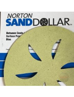 Norton Sand Dollar Surface-Prep Discs  407mm Yellow Fine - Pack of 4 (662611941150)