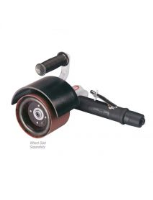 Dynabrade Dynisher Finishing Tool .7 hp, 7 Degree Offset, 3,400 RPM, Rear Exhaust, 3/4" (19 mm) Dia. Arbor, Metric