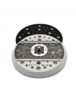 Flexipads 17096 5/16 UNF 150mm Random Orbital Sander Velcro Backing Pads (Multihole, Medium Density)