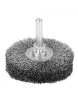 Lessmann Steel Wheel Brush with Shank 70mm x 10mm x 6mm STA0.30 417.162 - Pack of 10