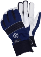 1 Pair Size 9 L Tegera 297 3M Thinsulate 100g Winter Lined Waterproof Leather Gloves - Fastening