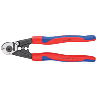Knipex 190mm Forged Wire Rope Cutters with Heavy Duty Handles 36142