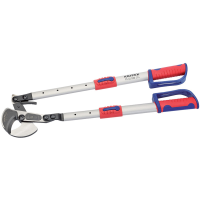 Knipex Ratchet Action Telescopic Cable Shears 36321