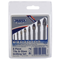 Draper Expert 8 Piece Tile and Glass Drilling Set 48221