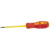 Draper Expert 2.5mm x 75mm Fully Insulated Plain Slot Screwdriver (Sold Loose) 69216