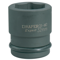 Draper Expert 17mm 3/4" Square Drive Hi-Torq? 6 Point Impact Socket 04998