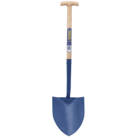 Draper Expert Solid Forged Round Mouth T-Handle Shovel with Ash Shaft 10875