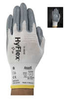 Ansell 11-800 Hyflex Grey Nitrile Gloves