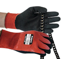 5 Pairs Polyco Grip It Oil Nitrile Gloves Medium