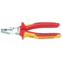 Knipex 180mm Fully Insulated High Leverage Combination Pliers 49168