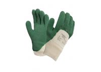 6 Pairs Ansell 16-500 Gladiator Latex Gloves Medium
