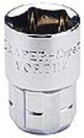 Draper Expert 7/16" 6 Point 20mm Drive Vortex Socket