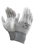 6 Pairs Ansell Sensilite 48-135 PU Fingertip ESD Gloves Medium