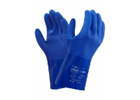 6 Pairs Ansell 23-200 PVC Chemical Resistant Gauntlet Large
