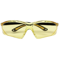 Draper Expert Anti-Mist Yellow Safety Spectacles with UV Protection to EN166 1 F Category 2 12062