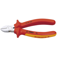 Knipex 140mm Fully Insulated Diagonal Side Cutter 81254