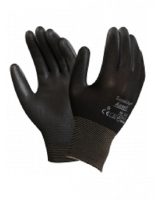 Ansell 48-121 Sensilite Black PU Gloves