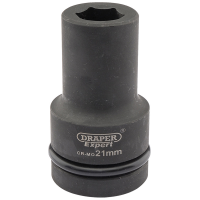 Draper Expert 21mm 1" Square Drive Hi-Torq? 6 Point Deep Impact Socket 05136