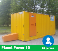 High Quality Sustainably Powered Welfare Units