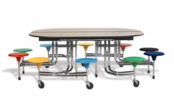 Manufacturers Of Bespoke Folding School Dining Tables