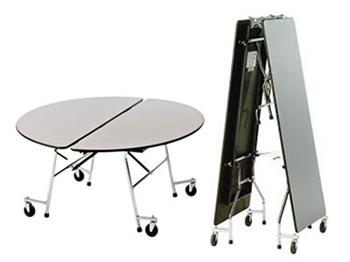 Mobile Folding School Dining Tables