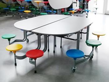 10 Seat School Dining Tables