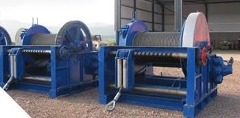 Electric Base Mounted Winches
