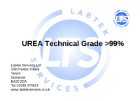 UREA Technical Grade 99% 500g