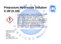 Potassium Hydroxide Solution 0.1M(0.1N) 500ml