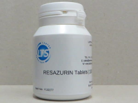 Resazurin Tablets for Milk Testing vial of 100