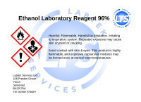 Ethanol Laboratory Reagent 96% 1 Ltr