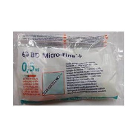 BD Microfine 0 5ml U100 Insulin Syringes 29G x 12 7mm