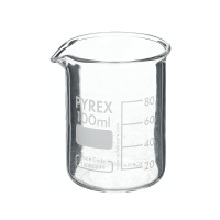 50ml Pyrex Beaker low Form Graduated with Spout