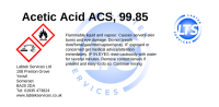 Acetic Acid ACS, 99.85 Glass Bottle 500ml